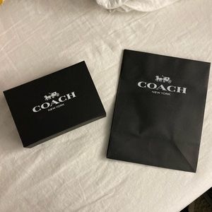 Coach gift box and bag